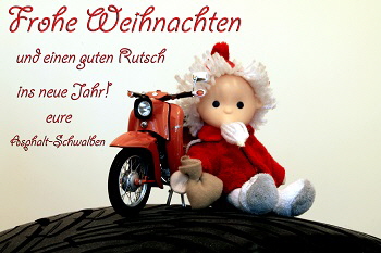 Weihnachtsgruß Sandmann